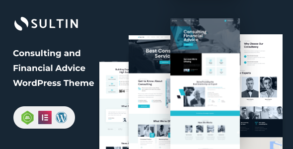 Sultin - Consulting WordPress theme Logo